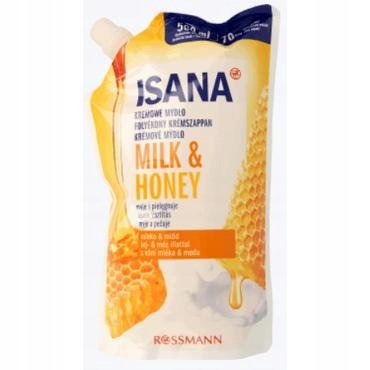 ISANA жидкое мыло молочный мед сменный блок 500 мл
ISANA жидкое мыло молочный мед сменный блок 500 мл