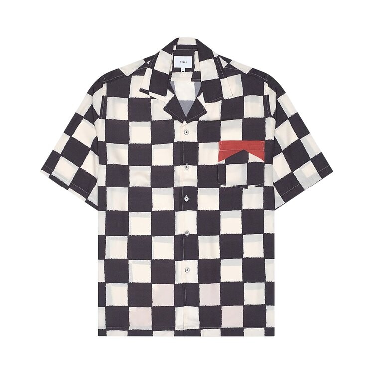 Рубашка Rhude Checkered 'Ivory/Black/Red', белый
Рубашка Rhude Checkered 'Ivory/Black/Red', белый