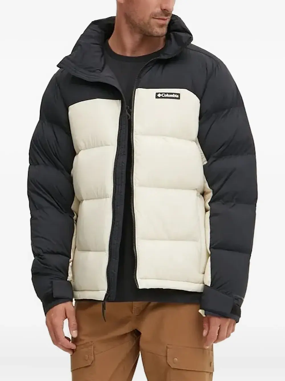 Куртка-пуховик с цветными блоками Columbia, белый
Куртка-пуховик с цветными блоками Columbia, белый