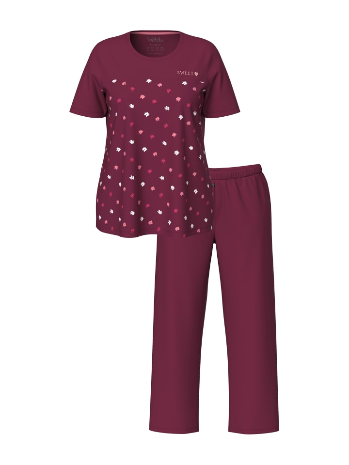 Пижама Ulla Popken, темно-красный
Пижама Ulla Popken, темно-красный