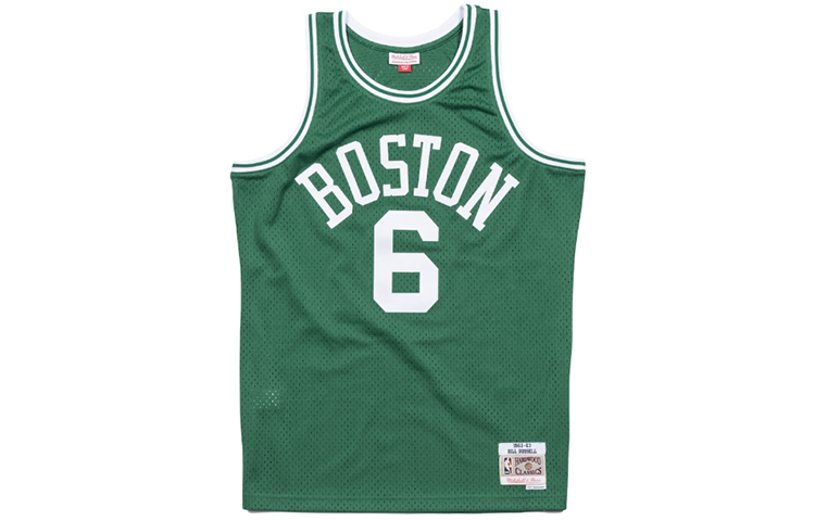 Футболка Mitchell & Ness Swingman Road 'Celtics 1962 Bill Russell' Mitchell Ness, зеленый
Футболка Mitchell & Ness Swingman Road 'Celtics 1962 Bill Russell' Mitchell Ness, зеленый