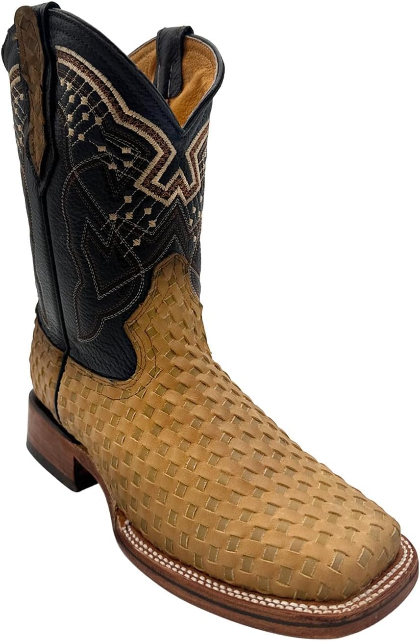 Мужские ковбойские сапоги Western Rodeo Petatillo с квадратным носком от The Western Shops, Tang/Arena
Мужские ковбойские сапоги Western Rodeo Petatillo с квадратным носком от The Western Shops, Tang/Arena