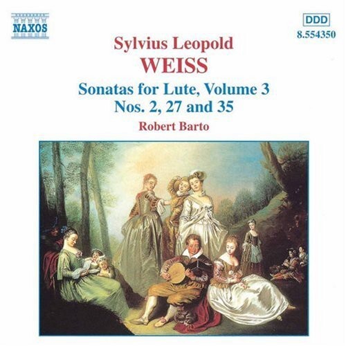 CD диск Weiss, Silvius Leopold / Barto, Robert: Sonatas for Lute #3
CD диск Weiss, Silvius Leopold / Barto, Robert: Sonatas for Lute #3