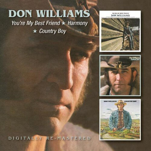 CD диск Williams, Don: You're My Best Friend/Harmony/Country Boy
CD диск Williams, Don: You're My Best Friend/Harmony/Country Boy