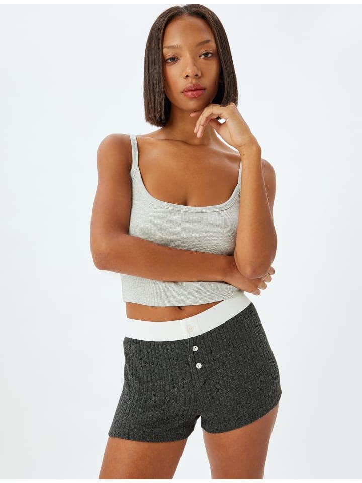 Шорты KOTON, цвет anthrazit melange
Шорты KOTON, цвет anthrazit melange