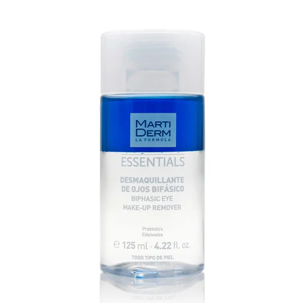 Двухфазное средство для снятия макияжа с глаз Essentials Desmaquillante De Ojos Martiderm, 125 ml
Двухфазное средство для снятия макияжа с глаз Essentials Desmaquillante De Ojos Martiderm, 125 ml