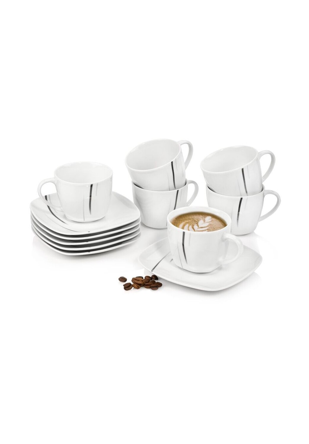 Фарфоровый набор посуды Bilgola Black Lines Sänger, mehrfarbig - kaffeeservice 12-teilig
Фарфоровый набор посуды Bilgola Black Lines Sänger, mehrfarbig - kaffeeservice 12-teilig