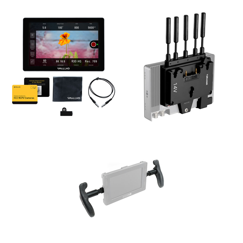 Монитор для камер SmallHD INDIE 7 RED RCP2 Monitor for KOMODO/DSMC3 with Bolt 6
Монитор для камер SmallHD INDIE 7 RED RCP2 Monitor for KOMODO/DSMC3 with Bolt 6