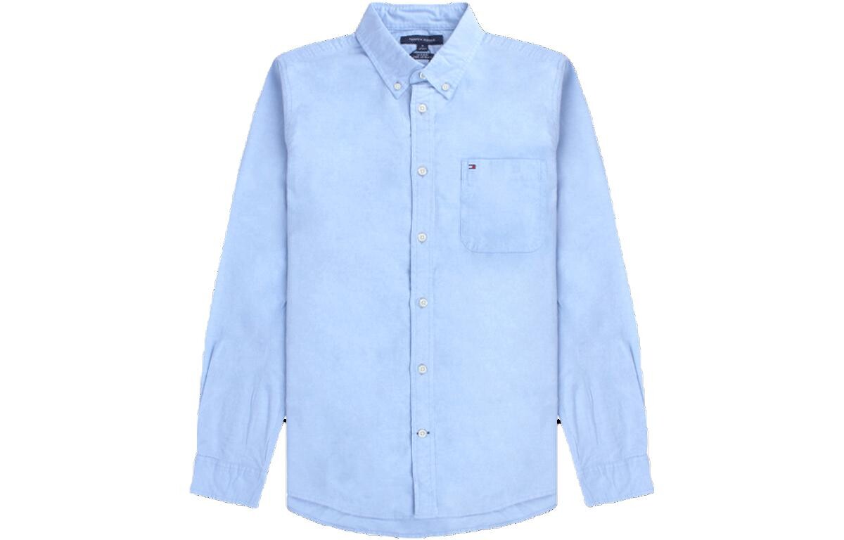 Рубашка мужская небесно-голубая Tommy Hilfiger, голубой
Рубашка мужская небесно-голубая Tommy Hilfiger, голубой