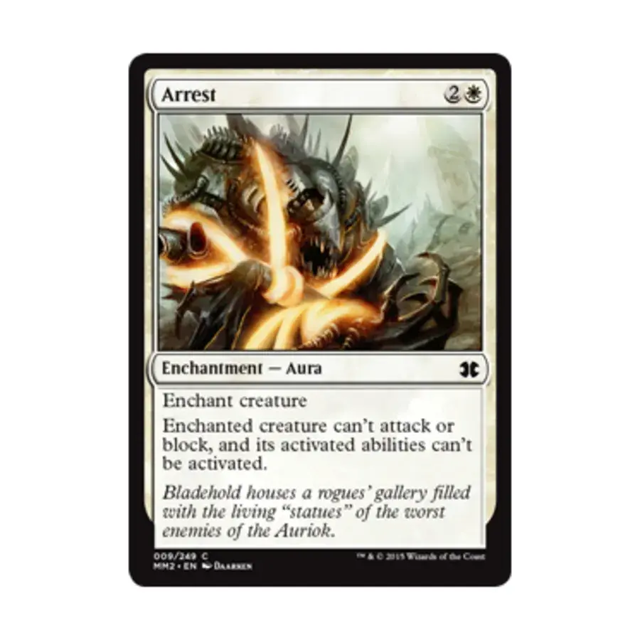 CCG Арест (C) (Рольга), MTG - Modern Masters 2015
CCG Арест (C) (Рольга), MTG - Modern Masters 2015