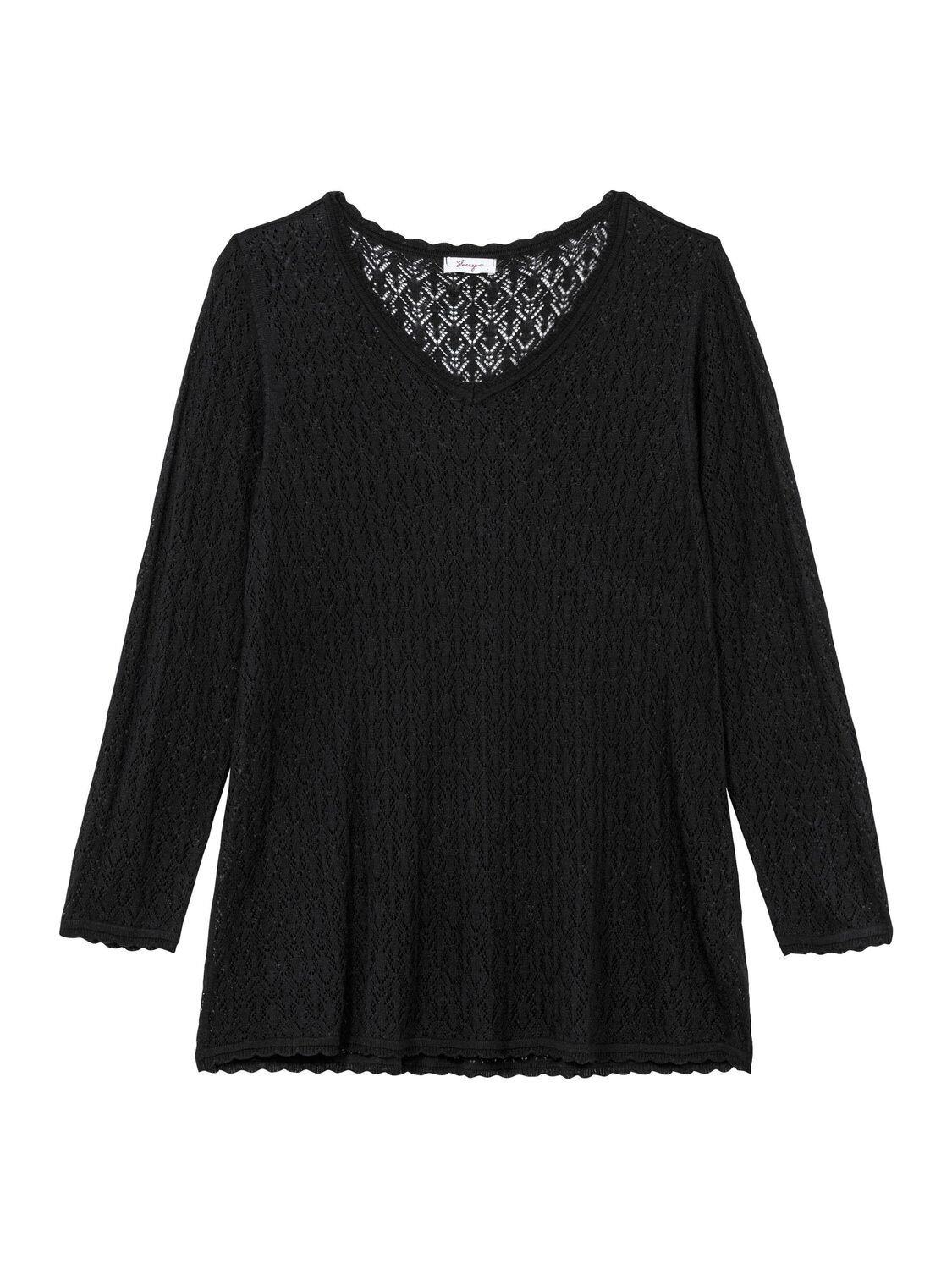 SHEEGO Свитер в черном цвете
SHEEGO Свитер в черном цвете