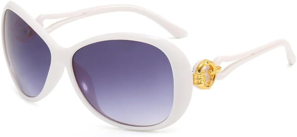 Модные ретро-солнцезащитные очки с градиентным овальным рисунком для женщин, с яркой оправой, для отдыха, уличной стрельбы, мужские, с защитой от УФ-излучения UV400 UATXTAU, White Grey
Модные ретро-солнцезащитные очки с градиентным овальным рисунком для женщин, с яркой оправой, для отдыха, уличной стрельбы, мужские, с защитой от УФ-излучения UV400 UATXTAU, White Grey