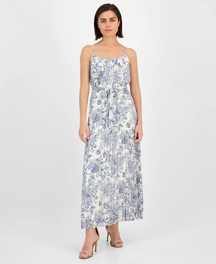 Женское шифоновое платье с принтом и глубоким круглым вырезом Robbie Bee, мультиколор
Женское шифоновое платье с принтом и глубоким круглым вырезом Robbie Bee, мультиколор