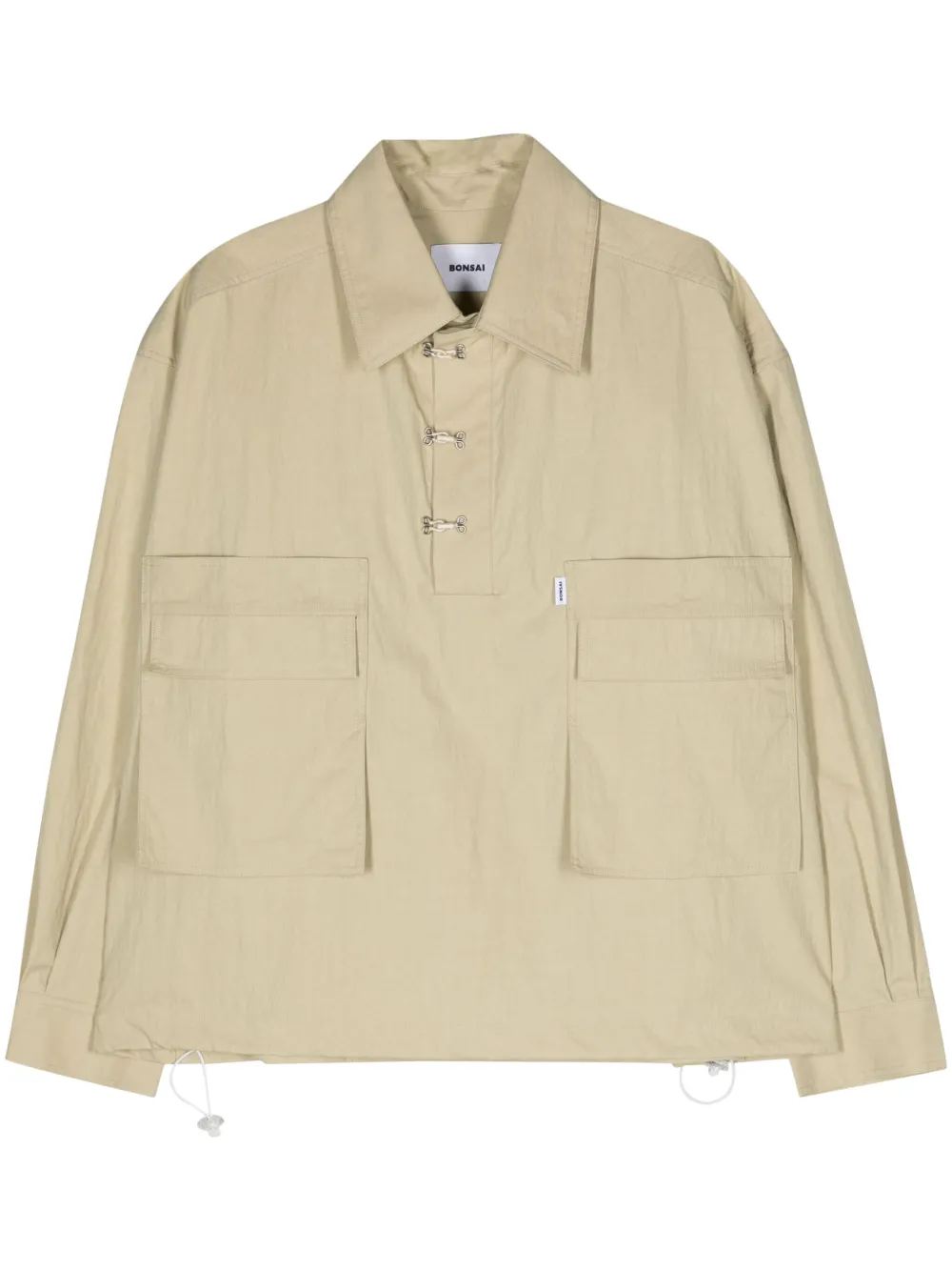 Рубашка Goa Safari с жатым эффектом Bonsai, нейтральный 
Рубашка Goa Safari с жатым эффектом Bonsai, нейтральный