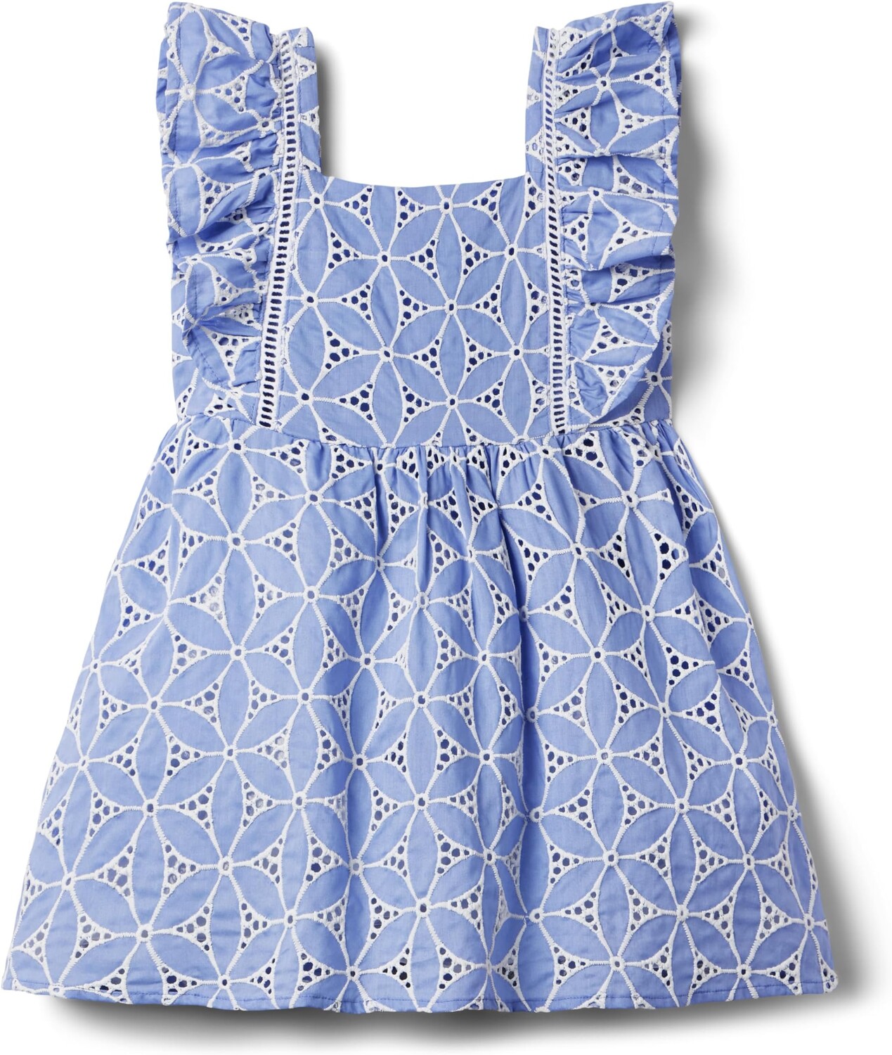 Платье Janie and Jack Eyelet Dress, синий
Платье Janie and Jack Eyelet Dress, синий