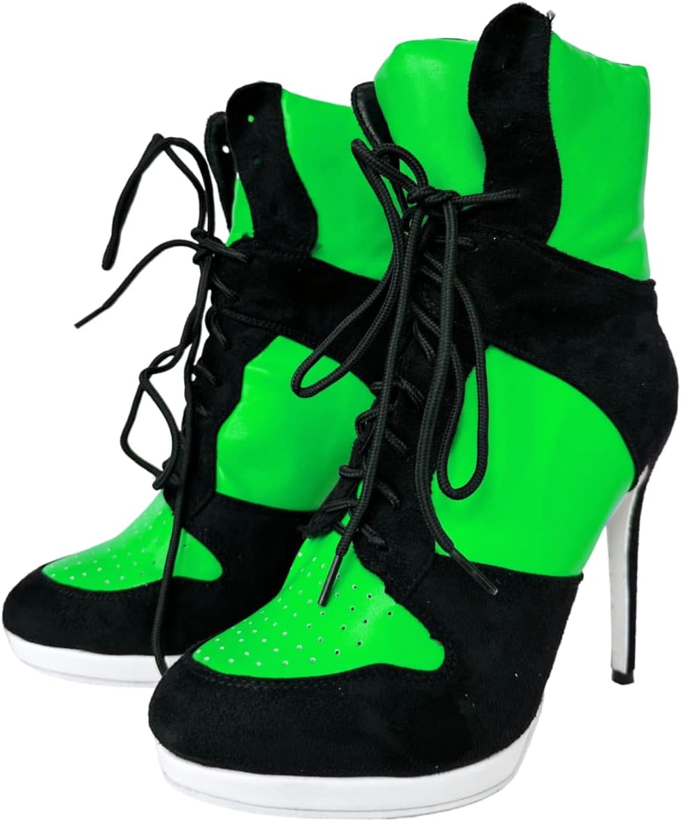 Ботильоны Frankie Hsu Stiletto Sport с высокой шпилькой для баскетбола, черные замшевые классические белые кроссовки-бутсы, дизайнерская обувь больших размеров для женщин и мужчин
Ботильоны Frankie Hsu Stiletto Sport с высокой шпилькой для баскетбола, черные замшевые классические белые кроссовки-бутсы, дизайнерская обувь больших размеров для женщин и мужчин