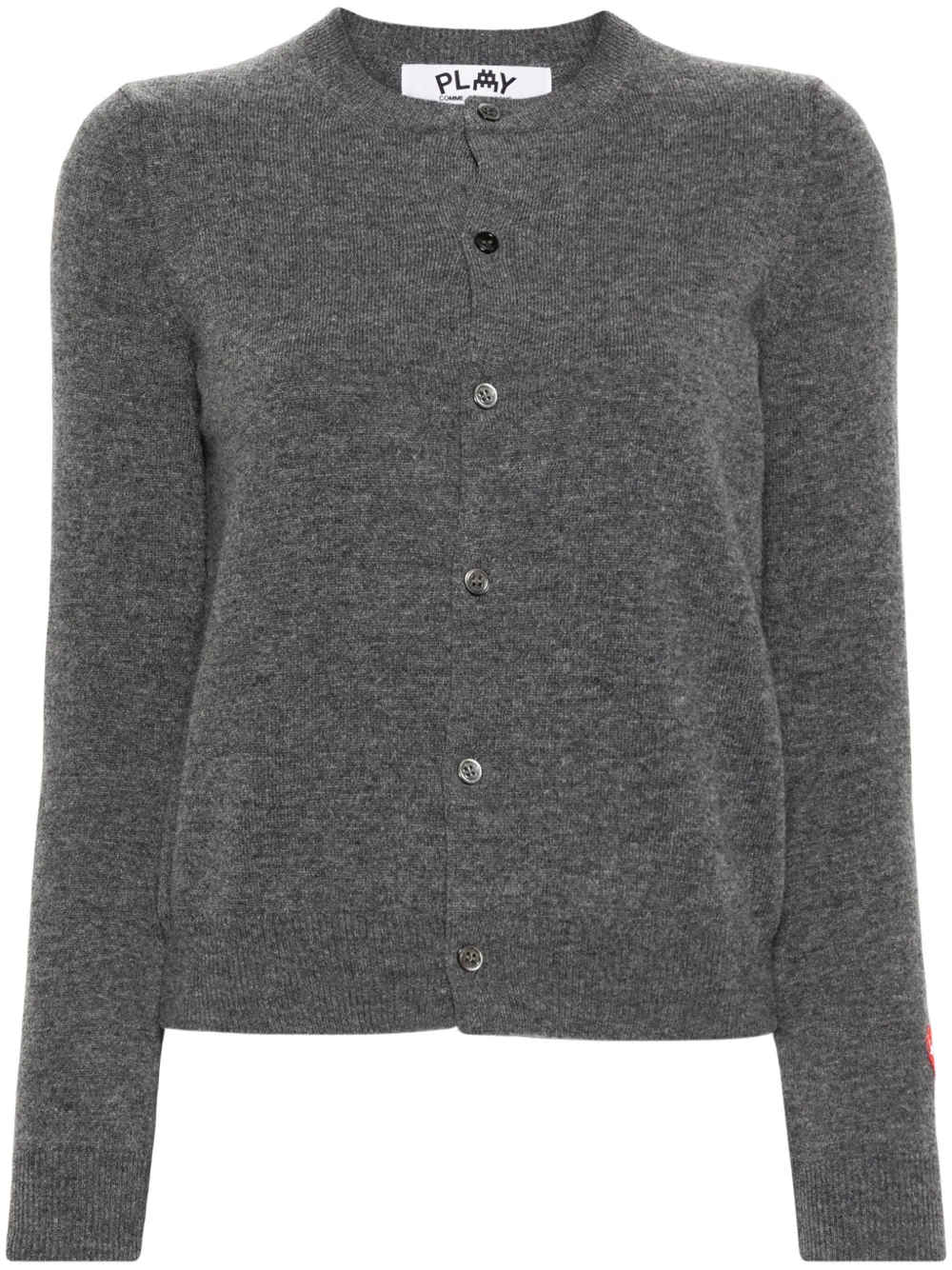 Кардиган из коллаборации с the Artist Invader Comme Des Garçons Play, серый
Кардиган из коллаборации с the Artist Invader Comme Des Garçons Play, серый
