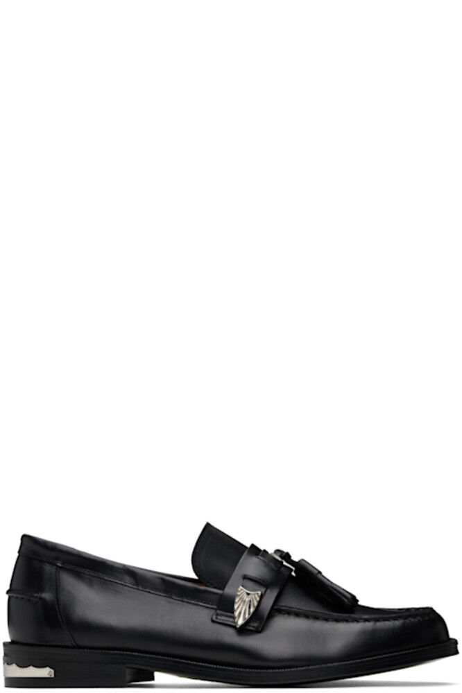 Черные жесткие кожаные мокасины Toga Virilis
Черные жесткие кожаные мокасины Toga Virilis