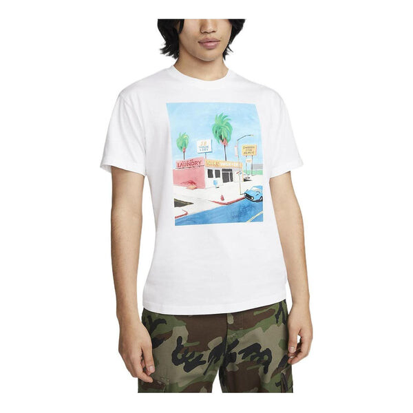 Футболка Nike SB Skateboard Cartoon landscape Pattern Skateboard Round Neck Short Sleeve White, мультиколор
Футболка Nike SB Skateboard Cartoon landscape Pattern Skateboard Round Neck Short Sleeve White, мультиколор