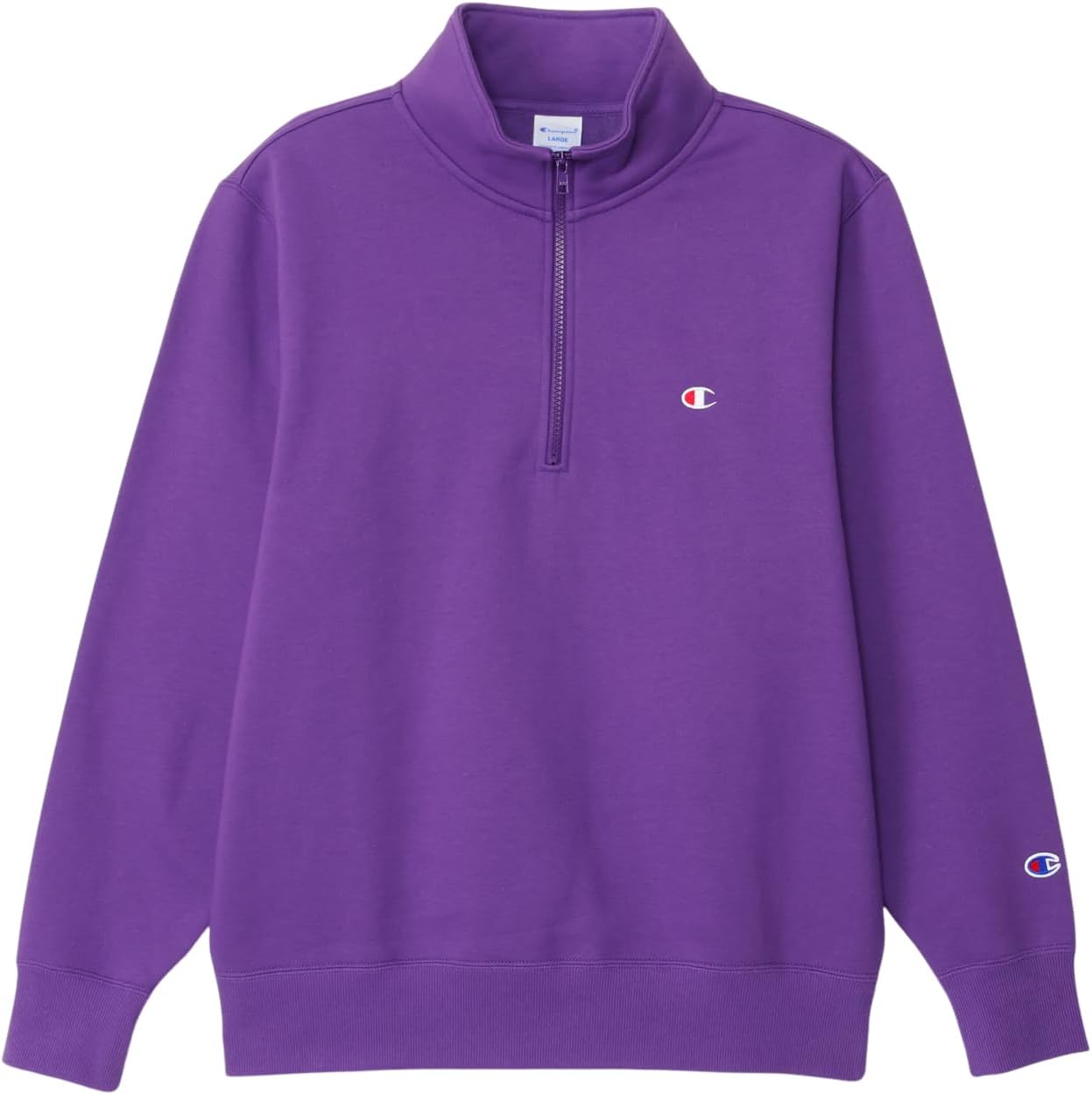 Мужская толстовка Champion C8-Y015Z с длинным рукавом, хлопковая, с логотипом США и половинной молнией, темно-фиолетовый
Мужская толстовка Champion C8-Y015Z с длинным рукавом, хлопковая, с логотипом США и половинной молнией, темно-фиолетовый