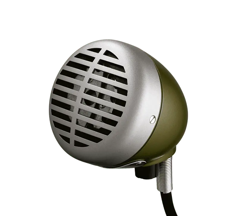 Микрофон Shure 520DX Green Bullet Harmonica Microphone
Микрофон Shure 520DX Green Bullet Harmonica Microphone