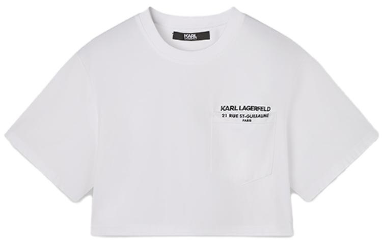 Футболка с рукавом дроп-шилдер женская белая KARL LAGERFELD / Karl Lagerfeld Jeans
Футболка с рукавом дроп-шилдер женская белая KARL LAGERFELD / Karl Lagerfeld Jeans