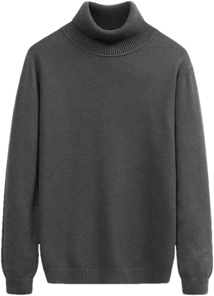 Мужской повседневный теплый водолазный свитер
Мужской повседневный теплый водолазный свитер