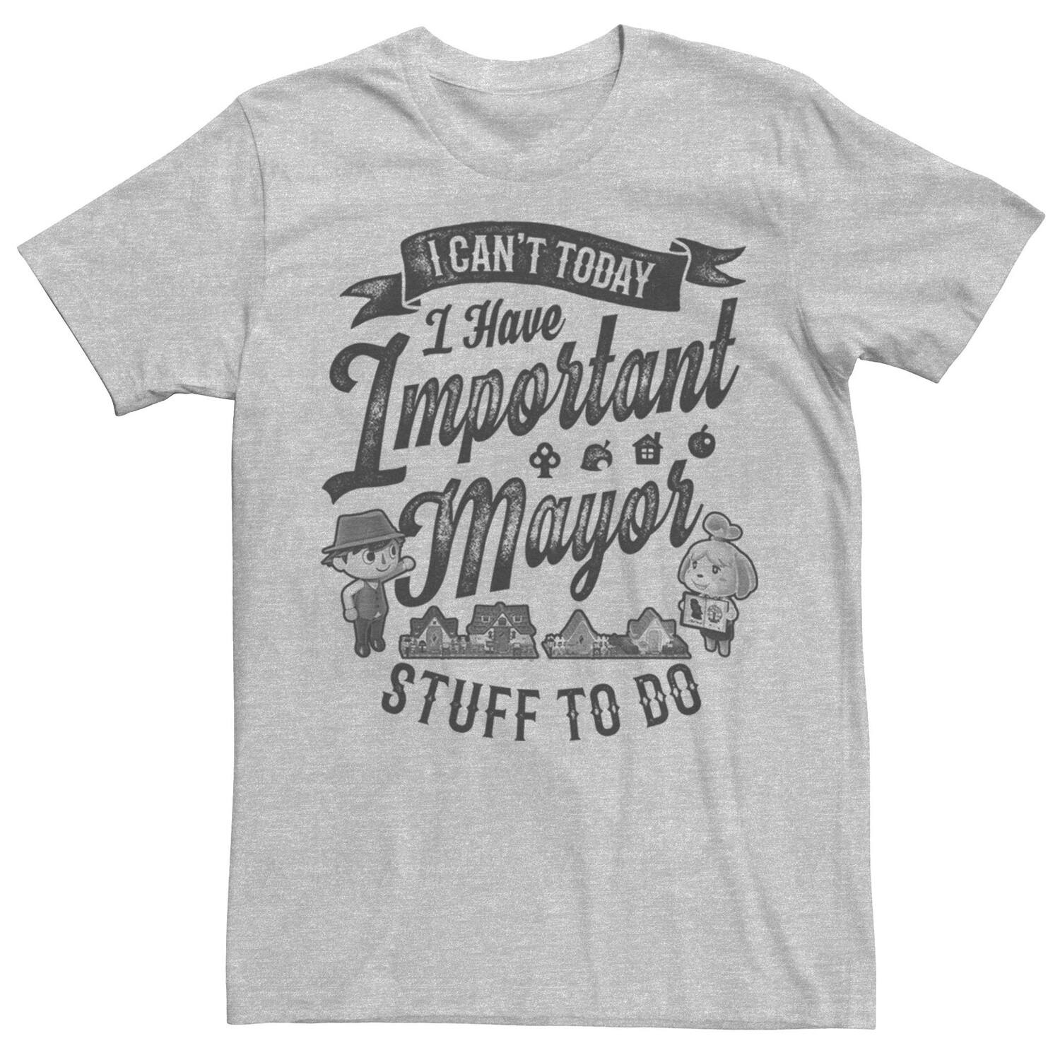 Мужская футболка с короткими рукавами Nintendo Animal Crossing Imported Mayor Stuff Licensed Character
Мужская футболка с короткими рукавами Nintendo Animal Crossing Imported Mayor Stuff Licensed Character