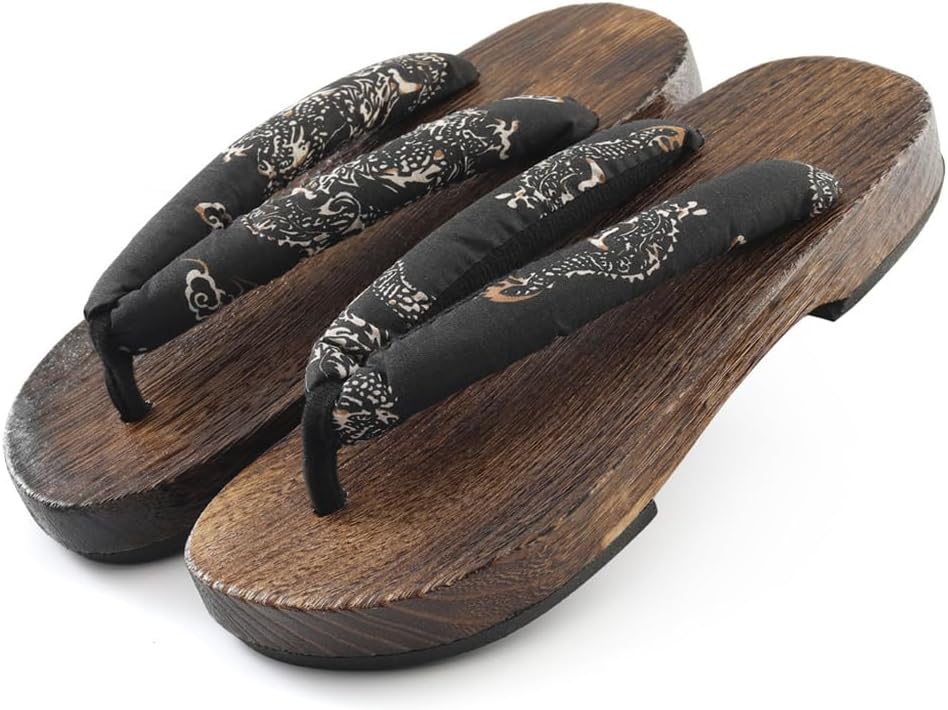 Мужские и женские тапочки YCZHD Flip Flop, японские традиционные деревянные сандалии-гэта, классические деревянные туфли, стиль для дома и улицы, повседневные, антискользящие, с цветочным рисунком (Размер: EU 41, Цвет: B1), EU 41 A+3
Мужские и женские тапочки YCZHD Flip Flop, японские традиционные деревянные сандалии-гэта, классические деревянные туфли, стиль для дома и улицы, повседневные, антискользящие, с цветочным рисунком (Размер: EU 41, Цвет: B1), EU 41 A+3