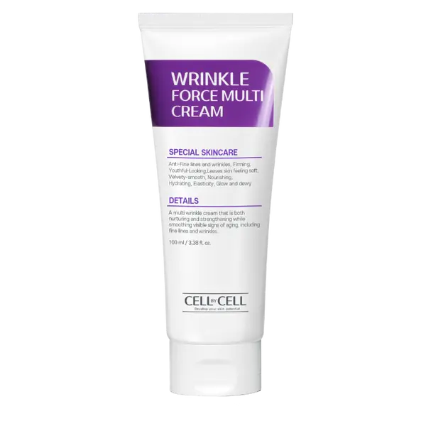 Крем против морщин с ультрамолодящим комплексом и керамидами, 100 мл Cell By Cell Wrinkle force 
Крем против морщин с ультрамолодящим комплексом и керамидами, 100 мл Cell By Cell Wrinkle force
