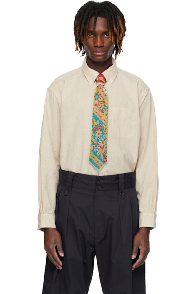 Бежевая рубашка BD 19 века Engineered Garments
Бежевая рубашка BD 19 века Engineered Garments