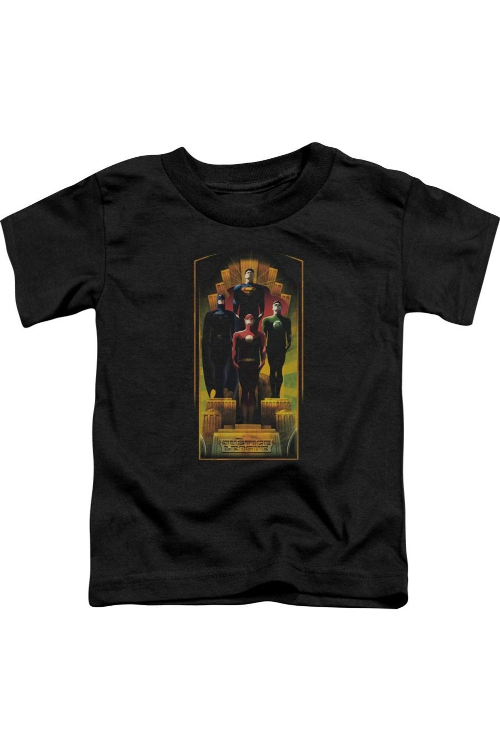 Футболка с коротким рукавом для малышей "Лига справедливости Америки" Gildan, черный
Футболка с коротким рукавом для малышей "Лига справедливости Америки" Gildan, черный