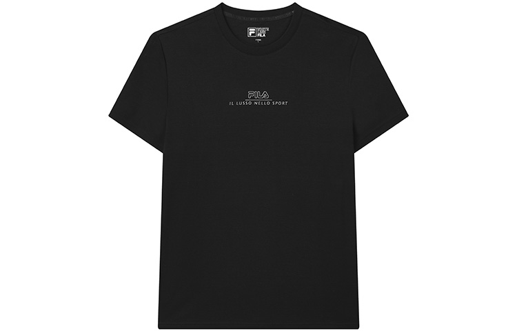 FILA Футболка мужская Jet Black с круглым вырезом, умеренно прямого кроя
FILA Футболка мужская Jet Black с круглым вырезом, умеренно прямого кроя