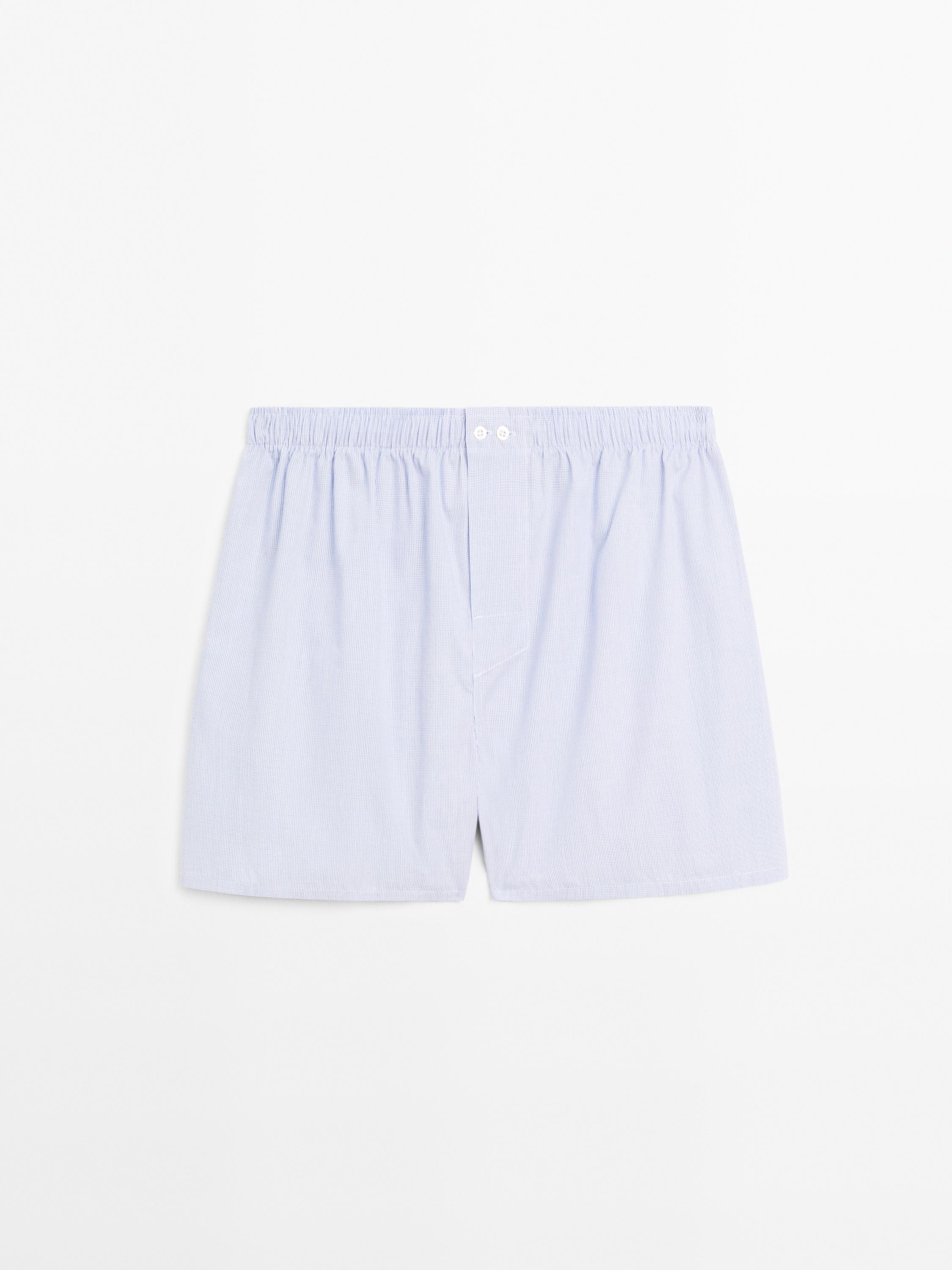 Боксеры с принтом Micro-Check Massimo Dutti, темно-синий
Боксеры с принтом Micro-Check Massimo Dutti, темно-синий