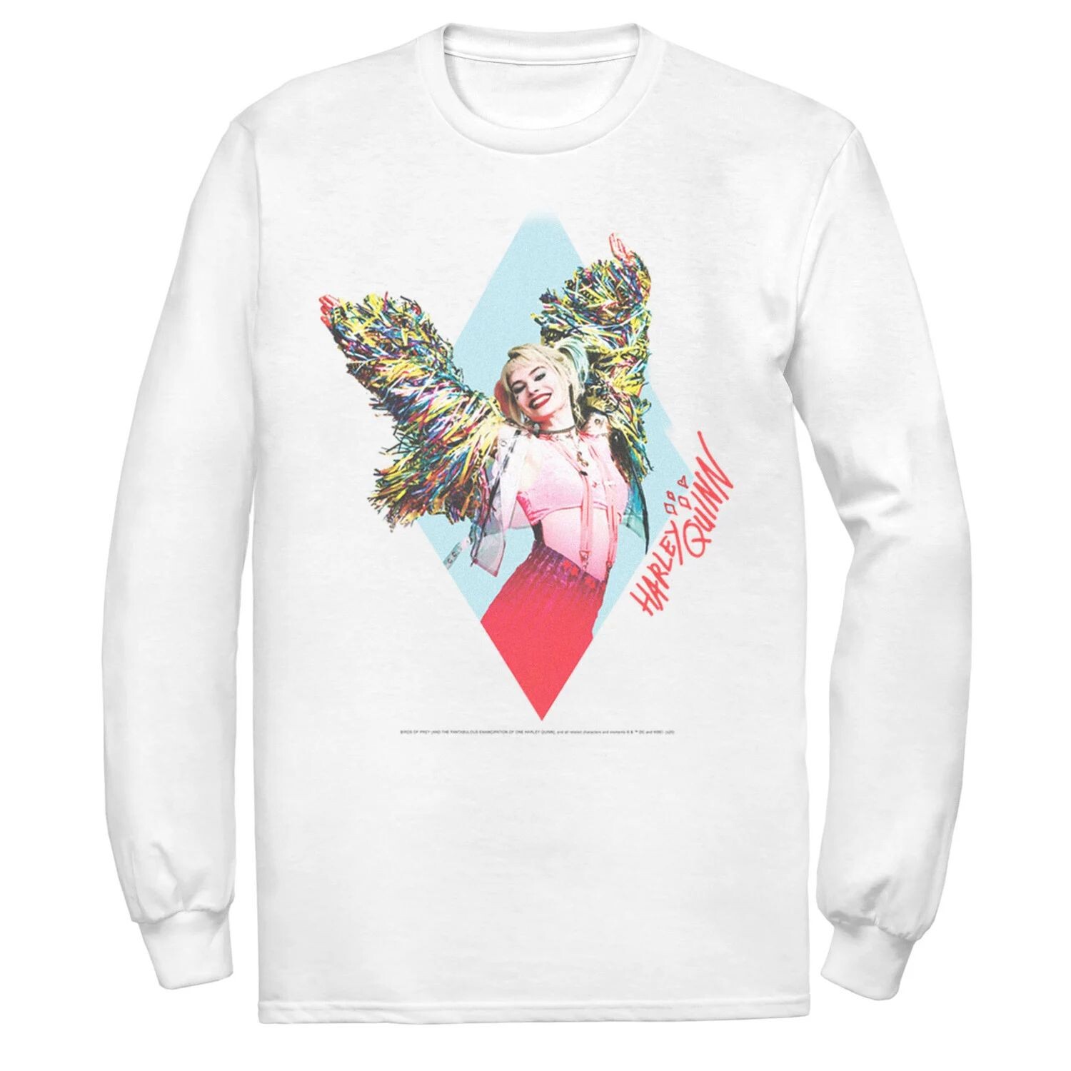 Мужская футболка с портретом Харли Квинн «Хищные птицы» и «Танцующая Квинн» DC Comics
Мужская футболка с портретом Харли Квинн «Хищные птицы» и «Танцующая Квинн» DC Comics