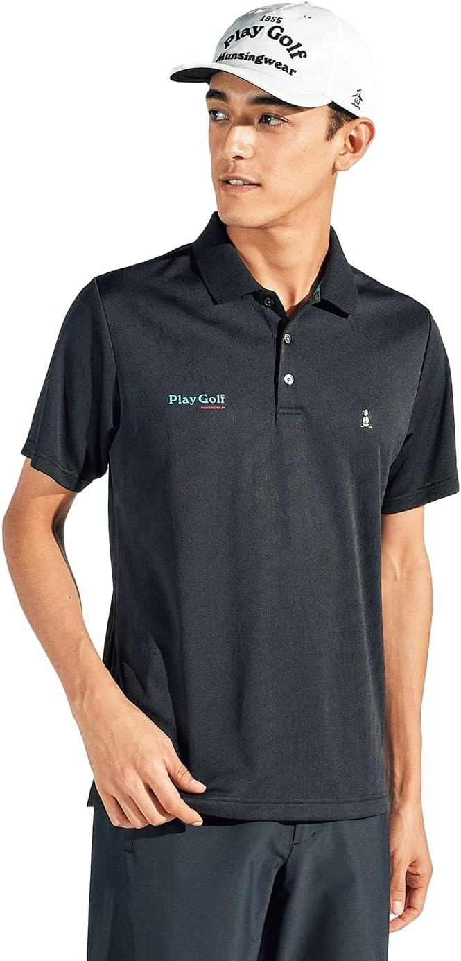 Мужская рубашка с коротким рукавом Munsing Wear MG5SHS57M, воротник, жаккардовый логотип, влагоотводящая, быстросохнущая, эластичная, для игры в гольф Munsingwear, черный
Мужская рубашка с коротким рукавом Munsing Wear MG5SHS57M, воротник, жаккардовый логотип, влагоотводящая, быстросохнущая, эластичная, для игры в гольф Munsingwear, черный