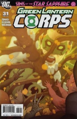 Green Lantern Corps #31 "Sins of the Star Sapphire Pt.3" (DC COMICS)
Green Lantern Corps #31 "Sins of the Star Sapphire Pt.3" (DC COMICS)