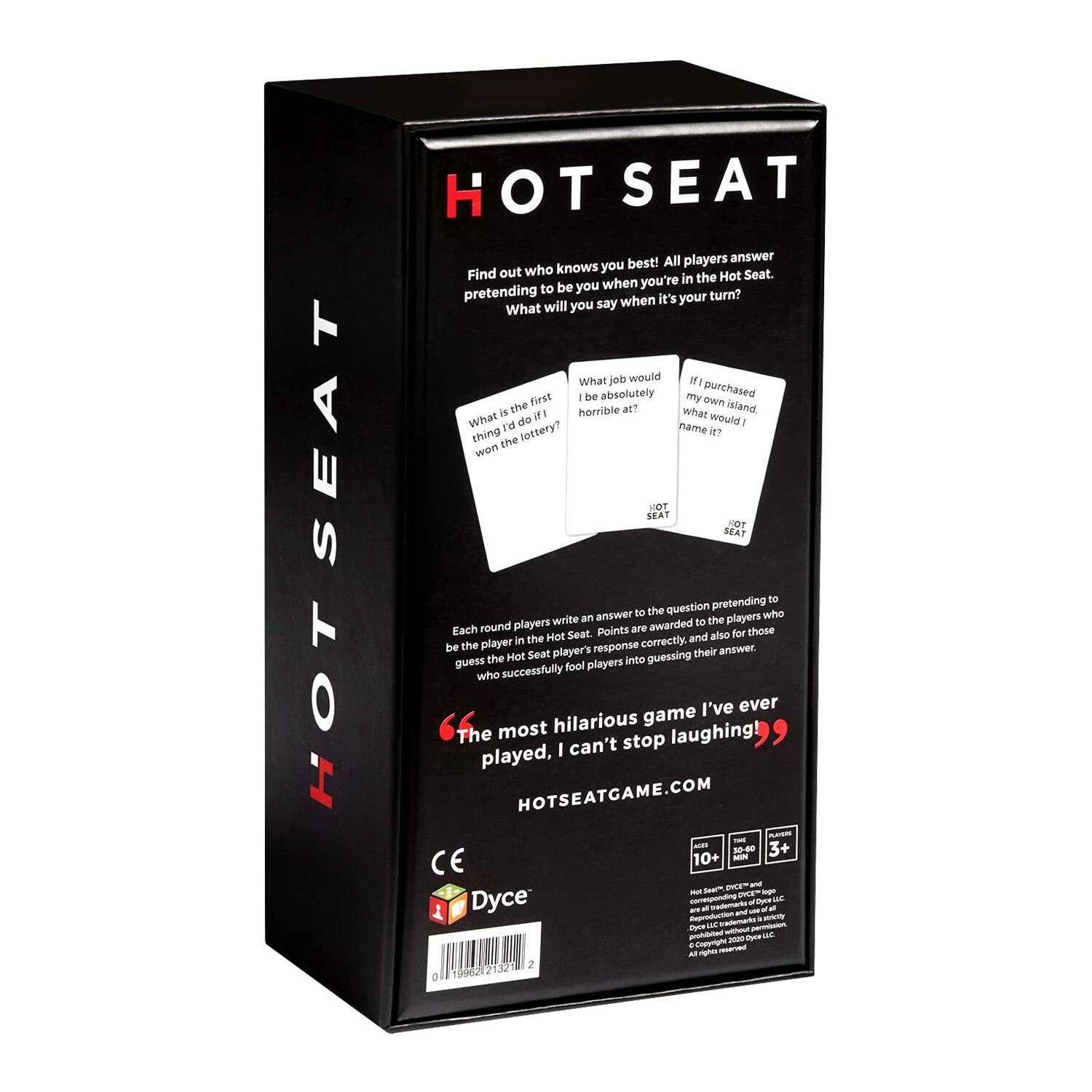 Карточная игра Hot Seat от Dyce Games Dyce Games
Карточная игра Hot Seat от Dyce Games Dyce Games