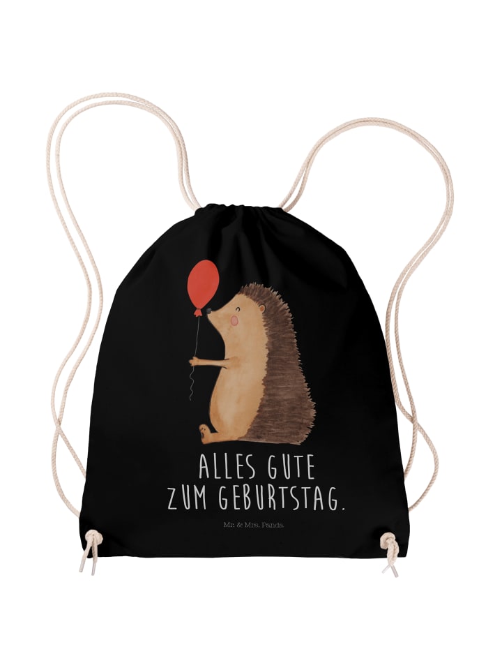 Mr. & Mrs. Panda Черная тканевая сумка с изображением воздушного шарика в виде ежика и надписью
Mr. & Mrs. Panda Черная тканевая сумка с изображением воздушного шарика в виде ежика и надписью