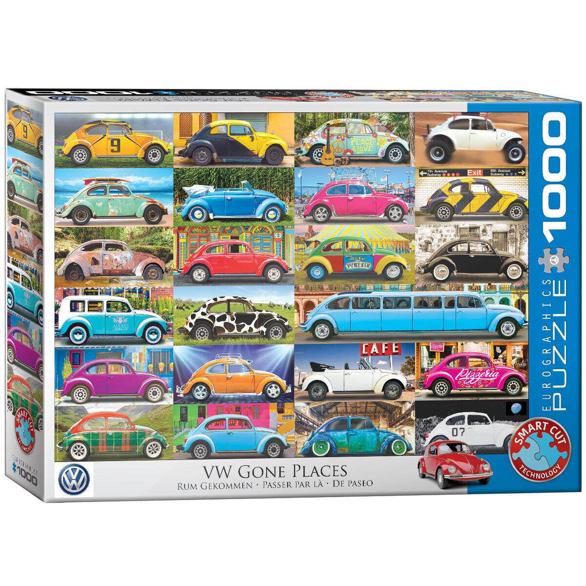 EuroGraphics, пазл, Vw Beetle, 1000 шт.
EuroGraphics, пазл, Vw Beetle, 1000 шт.