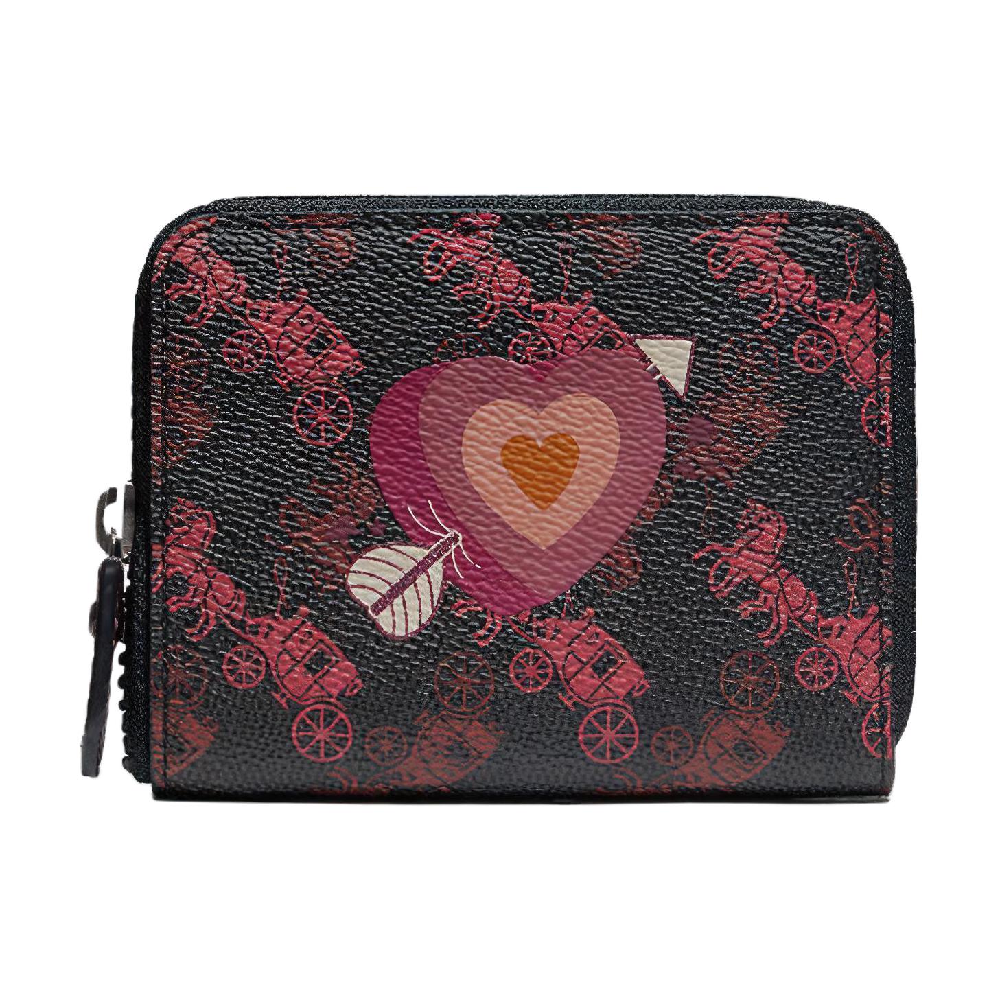 COACH Кошелек Zip Around Coated Canvas Small Women's черный
COACH Кошелек Zip Around Coated Canvas Small Women's черный