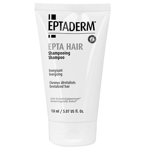 Энергетический шампунь против выпадения волос, 150 мл Eptaderm Epta hair
Энергетический шампунь против выпадения волос, 150 мл Eptaderm Epta hair