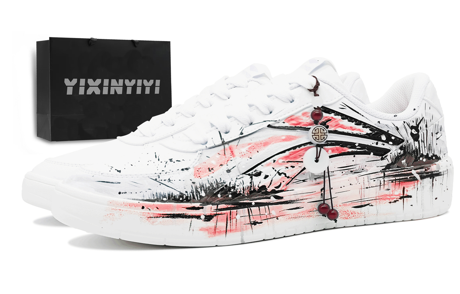 Лининг противоскользящие амортизирующие износостойкие низкие скейтерские туфли мужские White Red
Лининг противоскользящие амортизирующие износостойкие низкие скейтерские туфли мужские White Red