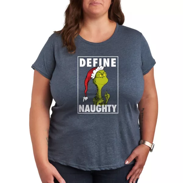 Плюс футболка с рисунком доктора Сьюза и Гринча Licensed Character, синий
Плюс футболка с рисунком доктора Сьюза и Гринча Licensed Character, синий