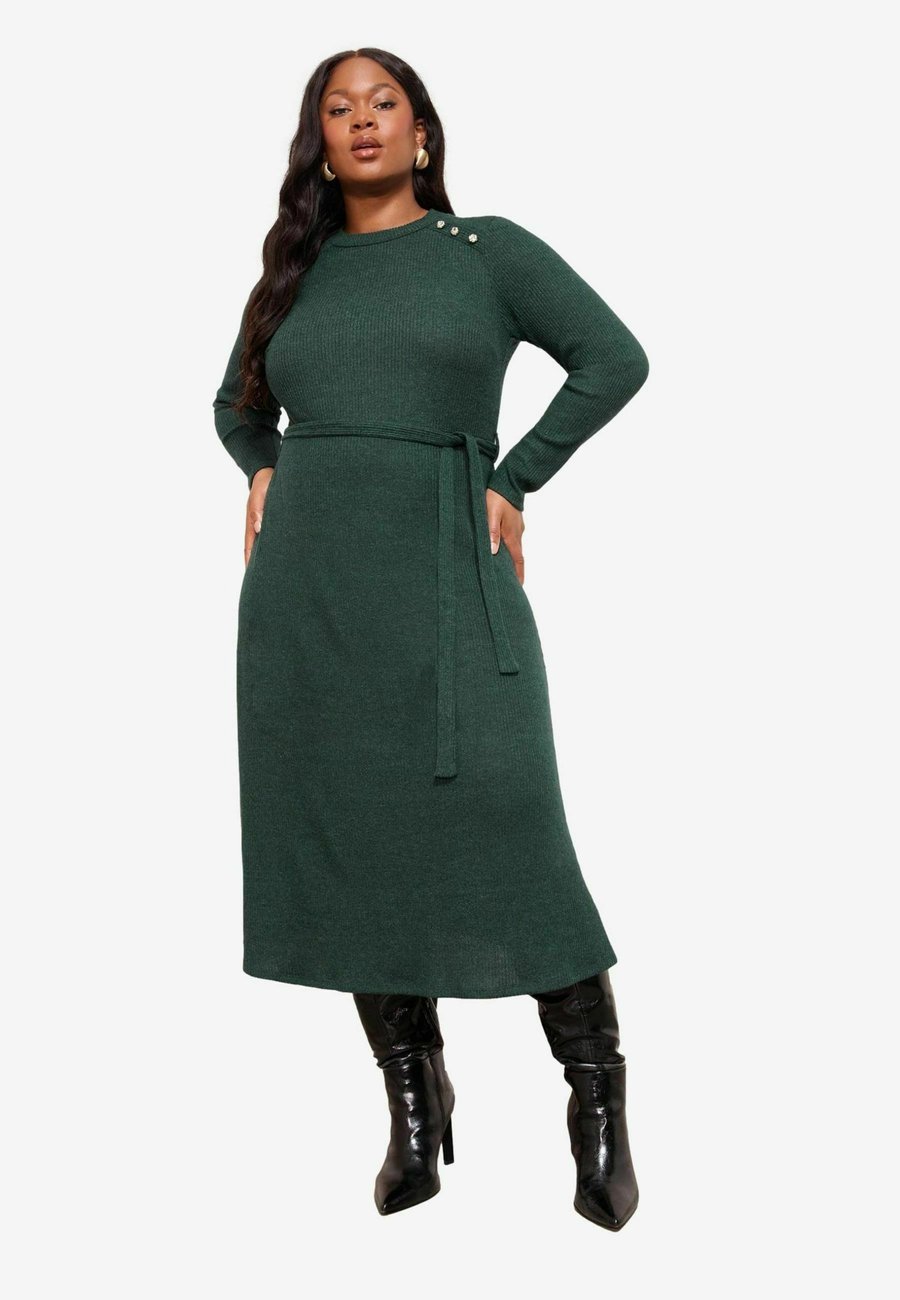 Платье Friends Like These PLUS SIZE FIT LONG SLEEVE BELTED COSY , Green
Платье Friends Like These PLUS SIZE FIT LONG SLEEVE BELTED COSY , Green