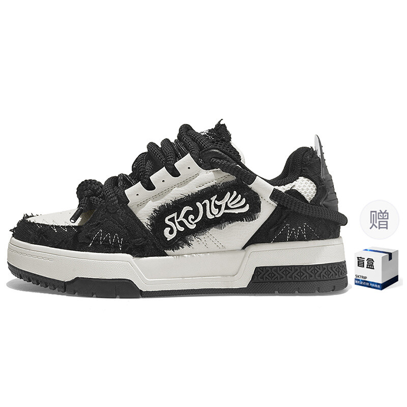Кроссовки SK.TRIP Skateboarding Shoes Unisex Low-top, цвет Panda Black (Wipe Dirt)
Кроссовки SK.TRIP Skateboarding Shoes Unisex Low-top, цвет Panda Black (Wipe Dirt)