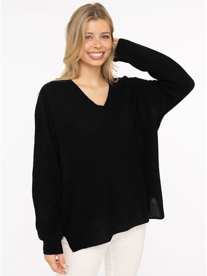 Кашемировый свитер черного цвета Zwillingsherz
Кашемировый свитер черного цвета Zwillingsherz