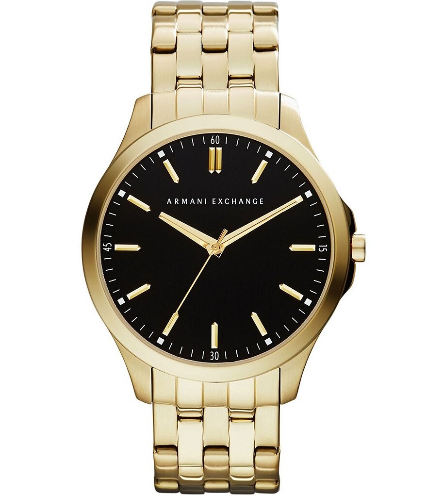 Armani Exchange Мужские часы из нержавеющей стали с тремя стрелками золотистого цвета, золотой
Armani Exchange Мужские часы из нержавеющей стали с тремя стрелками золотистого цвета, золотой