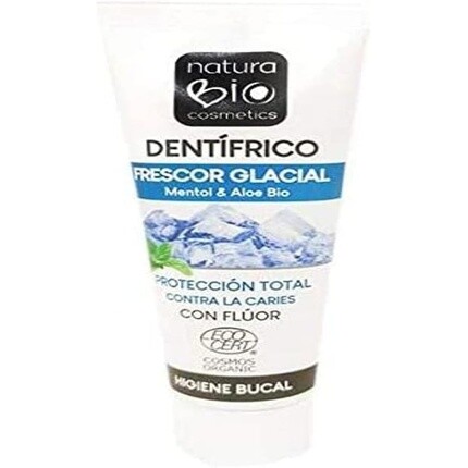Зубная паста «Ледниковая свежесть» с мятой и ментолом 75 мл Naturabio Cosmetics
Зубная паста «Ледниковая свежесть» с мятой и ментолом 75 мл Naturabio Cosmetics