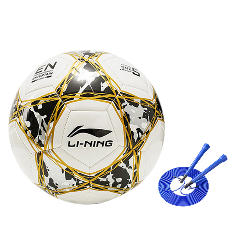 LINING Размер 5 футбольный мяч TPU машинной строчки унисекс белый желтый
LINING Размер 5 футбольный мяч TPU машинной строчки унисекс белый желтый